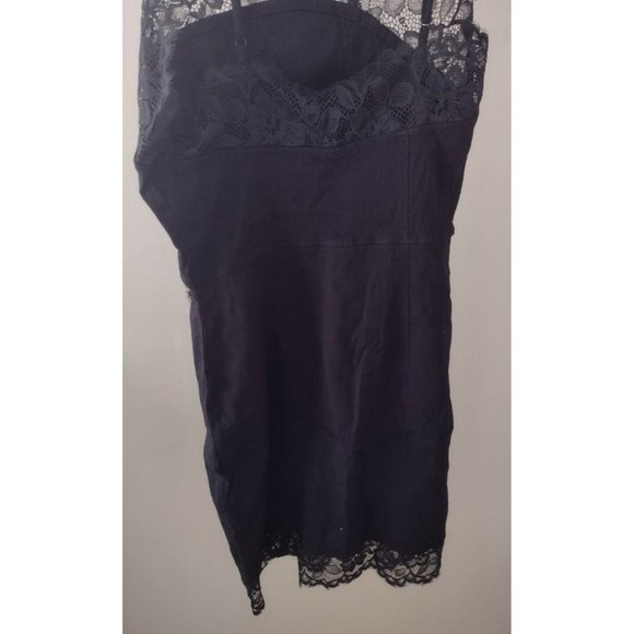 Free People Black Lace Mini Dress - Picture 9 of 12